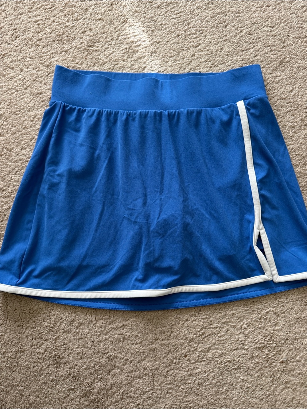 all in motion Everyday Soft Athletic Skort - Light Blue with White Print